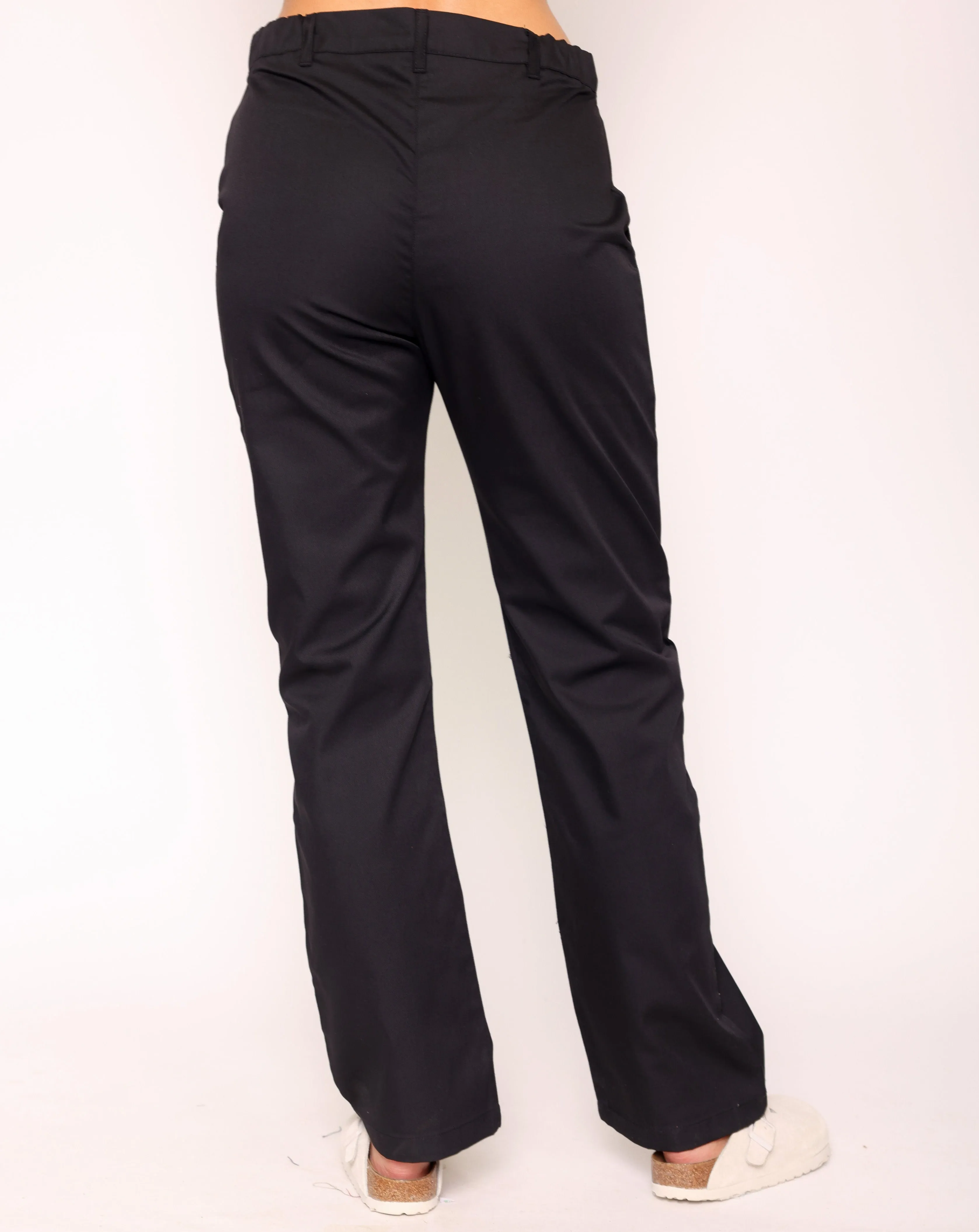 Ladies Side Elasticated Trousers