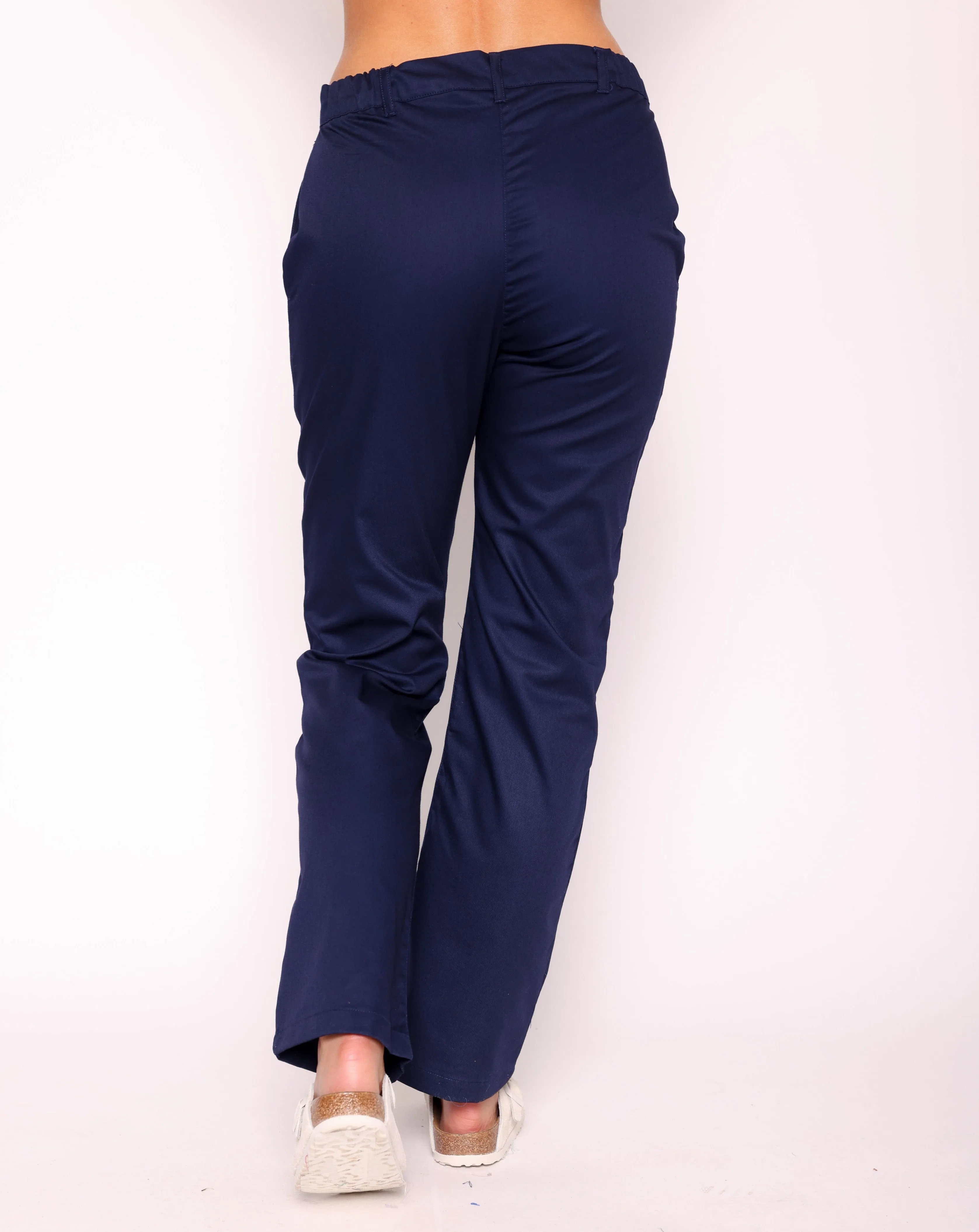 Ladies Side Elasticated Trousers