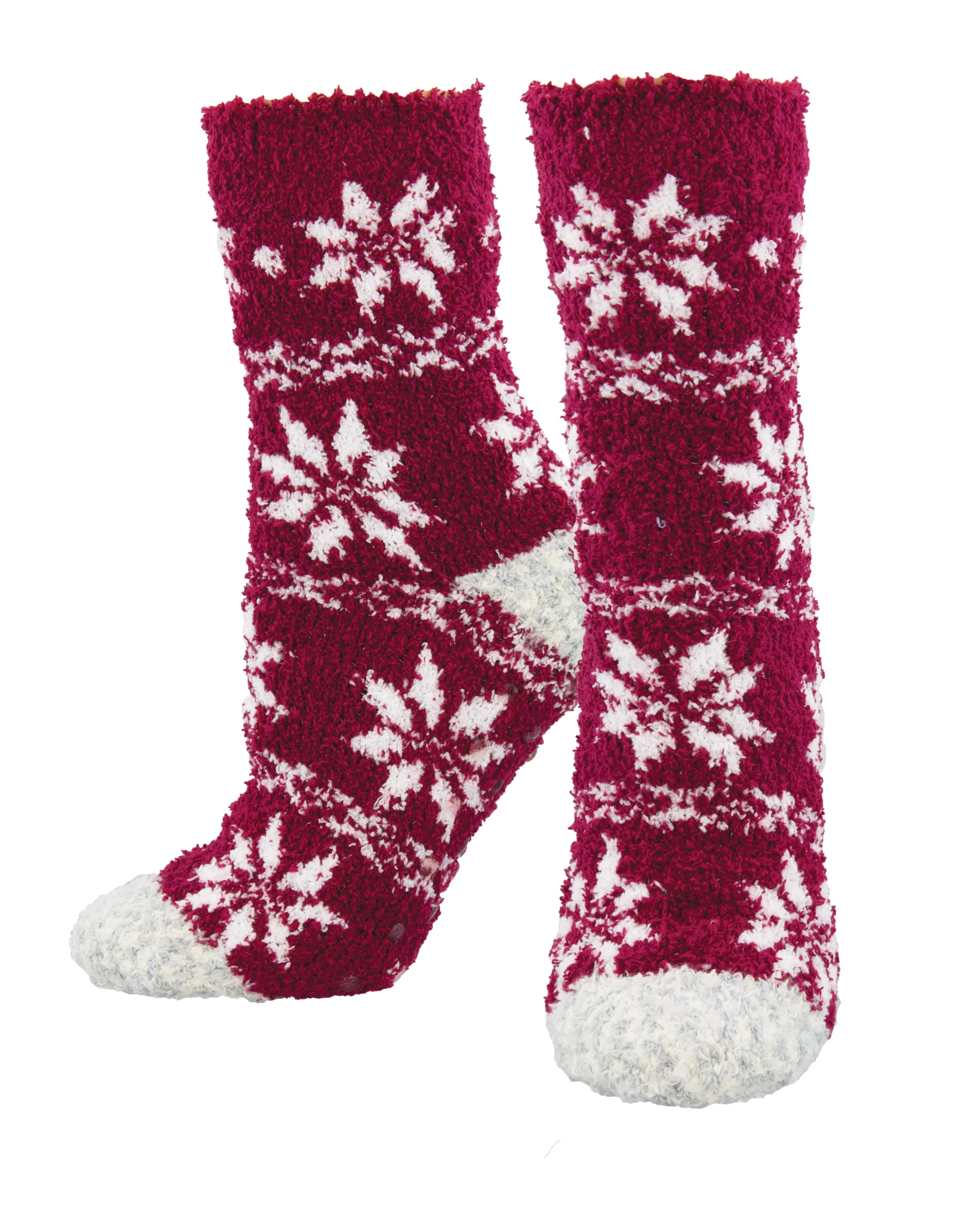 Ladies Warm & Cozy Fair Isle Fun Socks