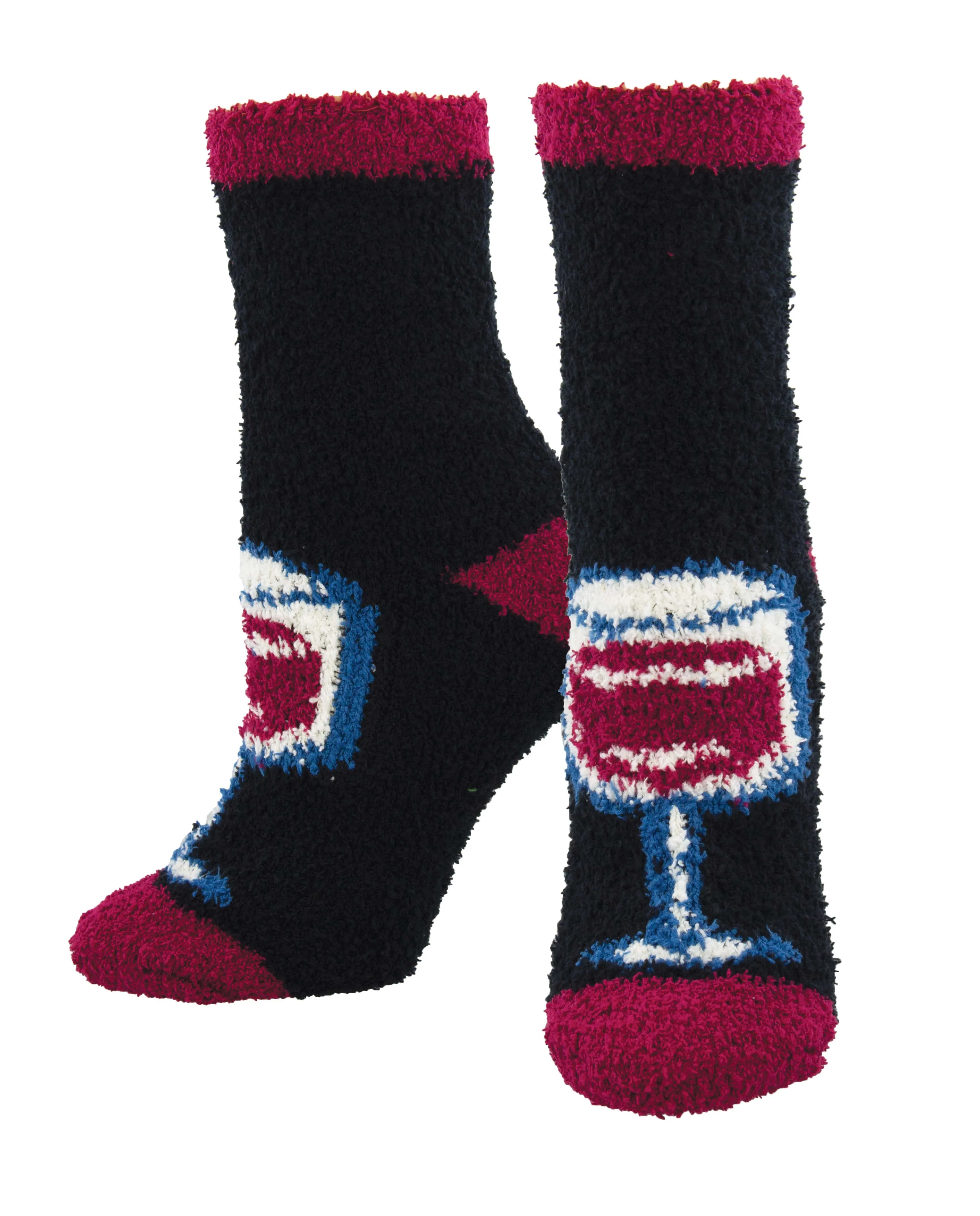 Ladies Warm & Cozy Wine Wednesday Socks