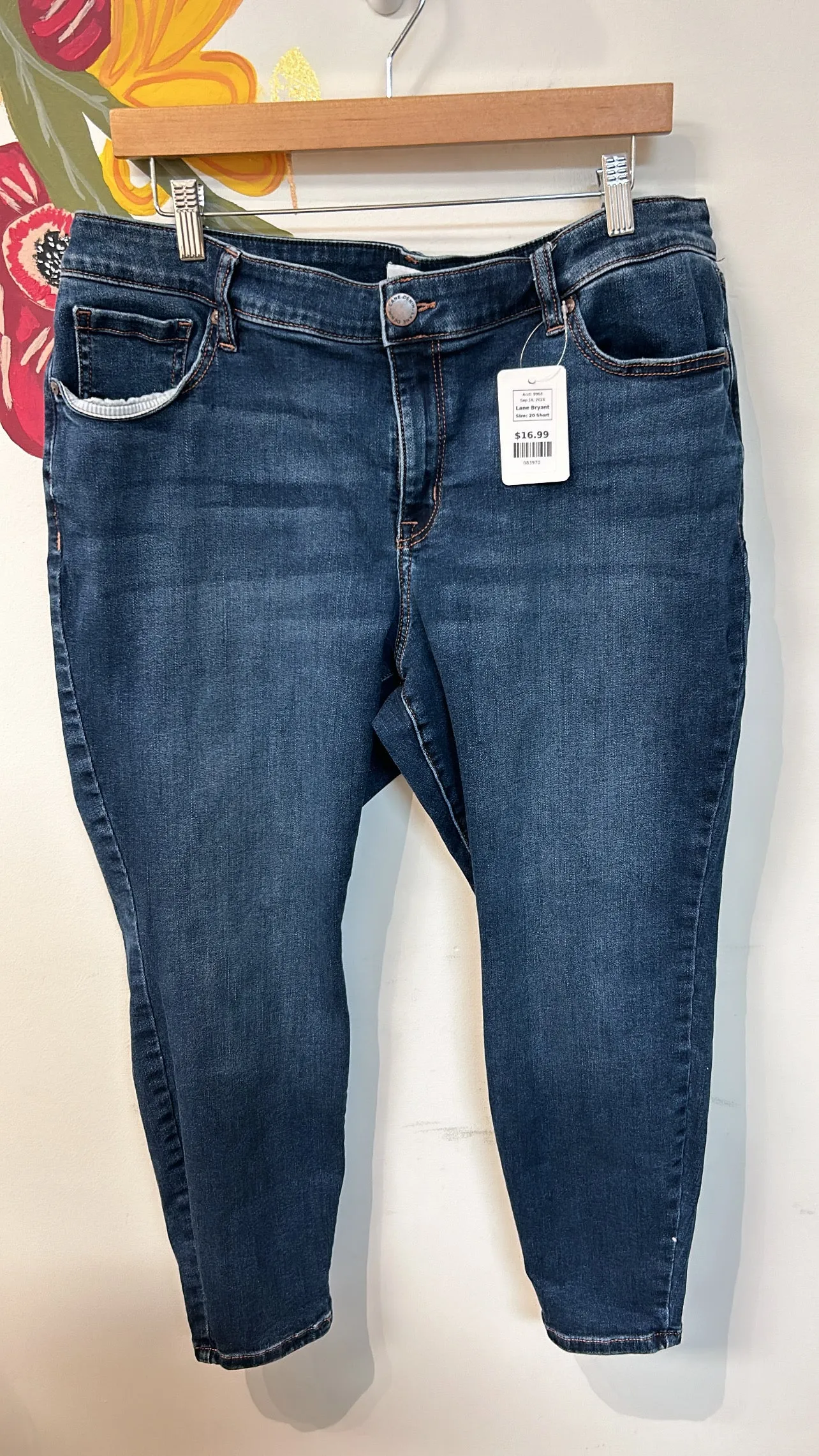 Lane Bryant Mid Rise Skinny Jeans, 20 Short