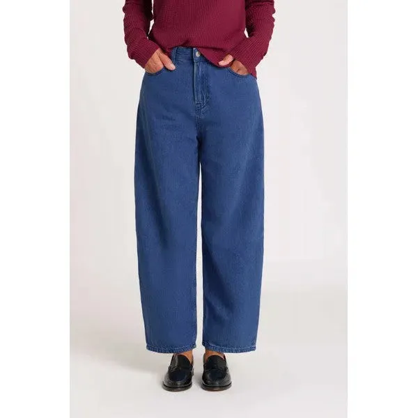 Leila Cropped - Balloon Jeans aus Bio Baumwolle