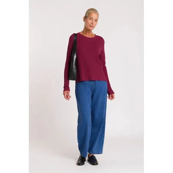 Leila Cropped - Balloon Jeans aus Bio Baumwolle