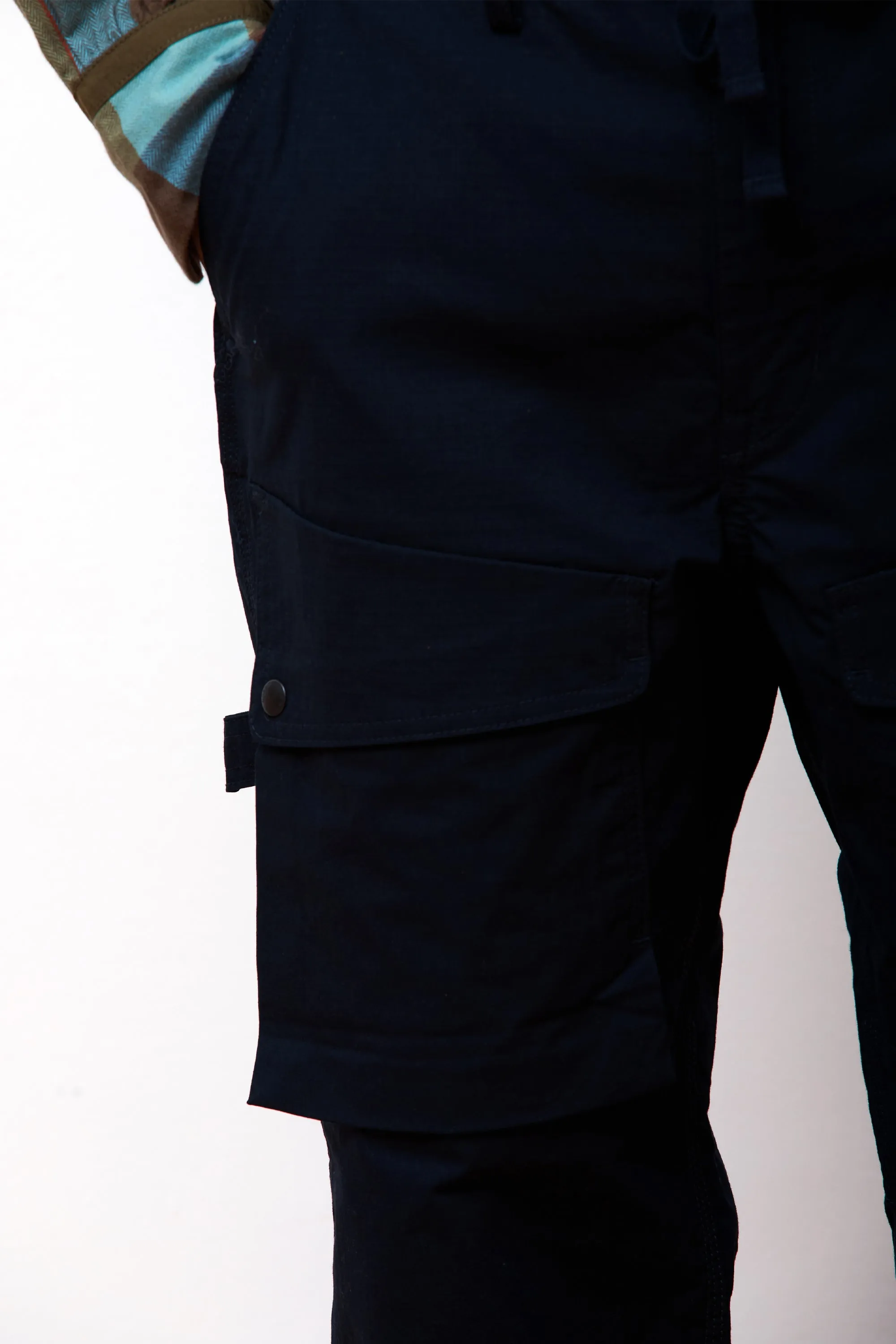 Light Rip Camper's Pants Navy