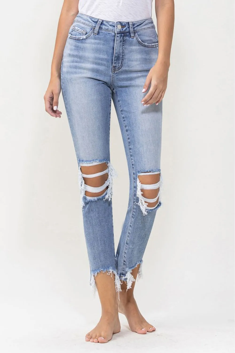 Lovervet Courtney Super High Rise Kick Flare Jeans