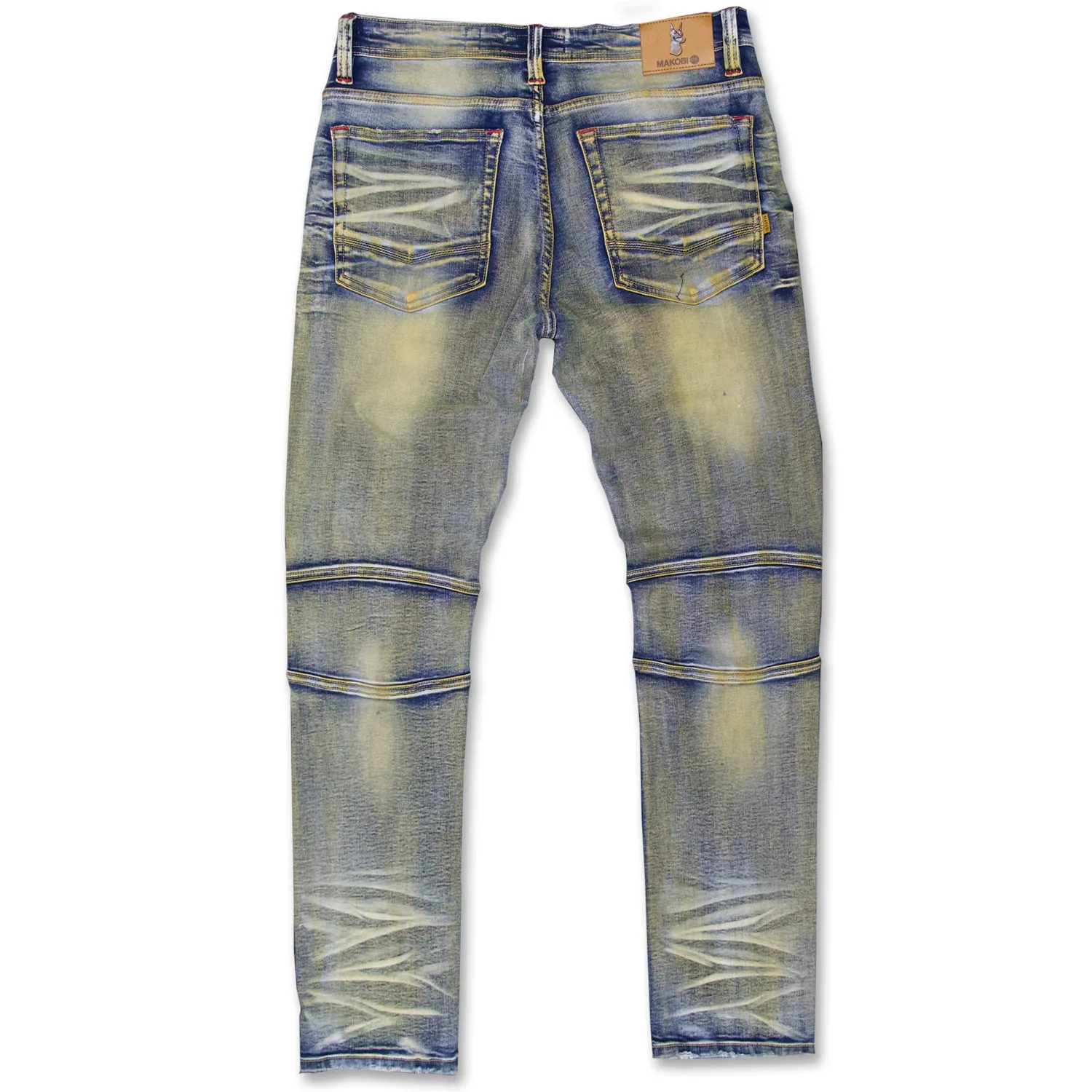 M1909 Medano Biker Jeans - Dirt Wash