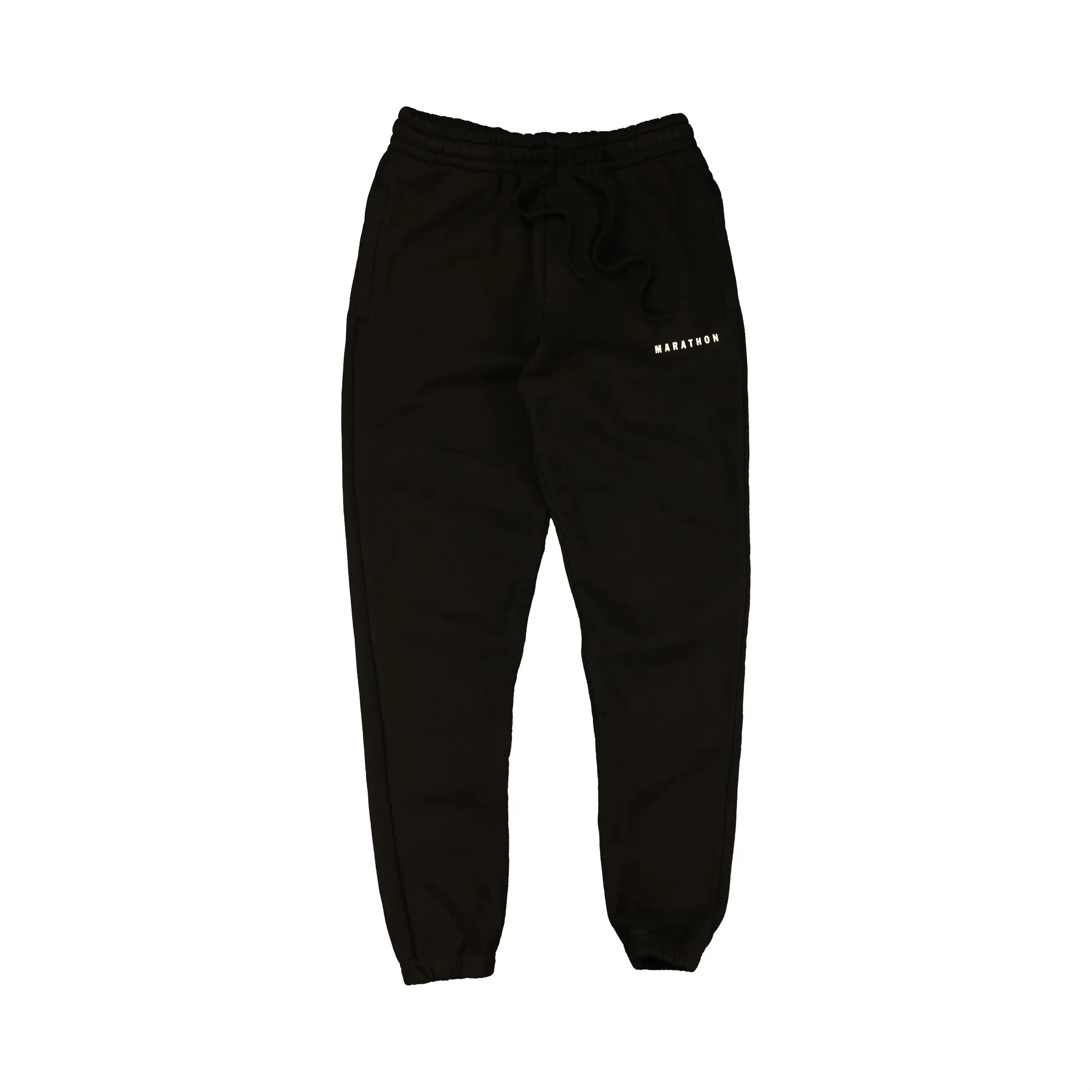 Marathon Hero Sweatpants - Black/White