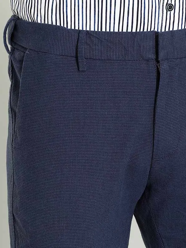 Men Brooklyn Fit Cotton Blend Trouser