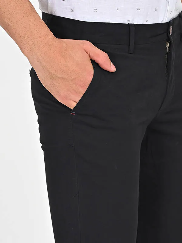 Men Brooklyn Fit Cotton Stretch Trouser