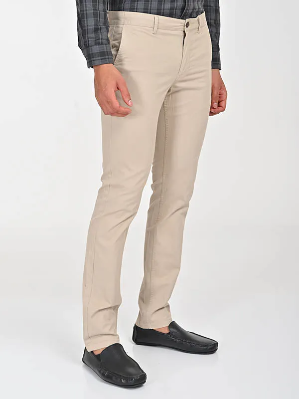 Men Brooklyn Fit Cotton Stretch Trouser