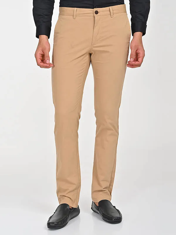 Men Brooklyn Fit Cotton Stretch Trouser