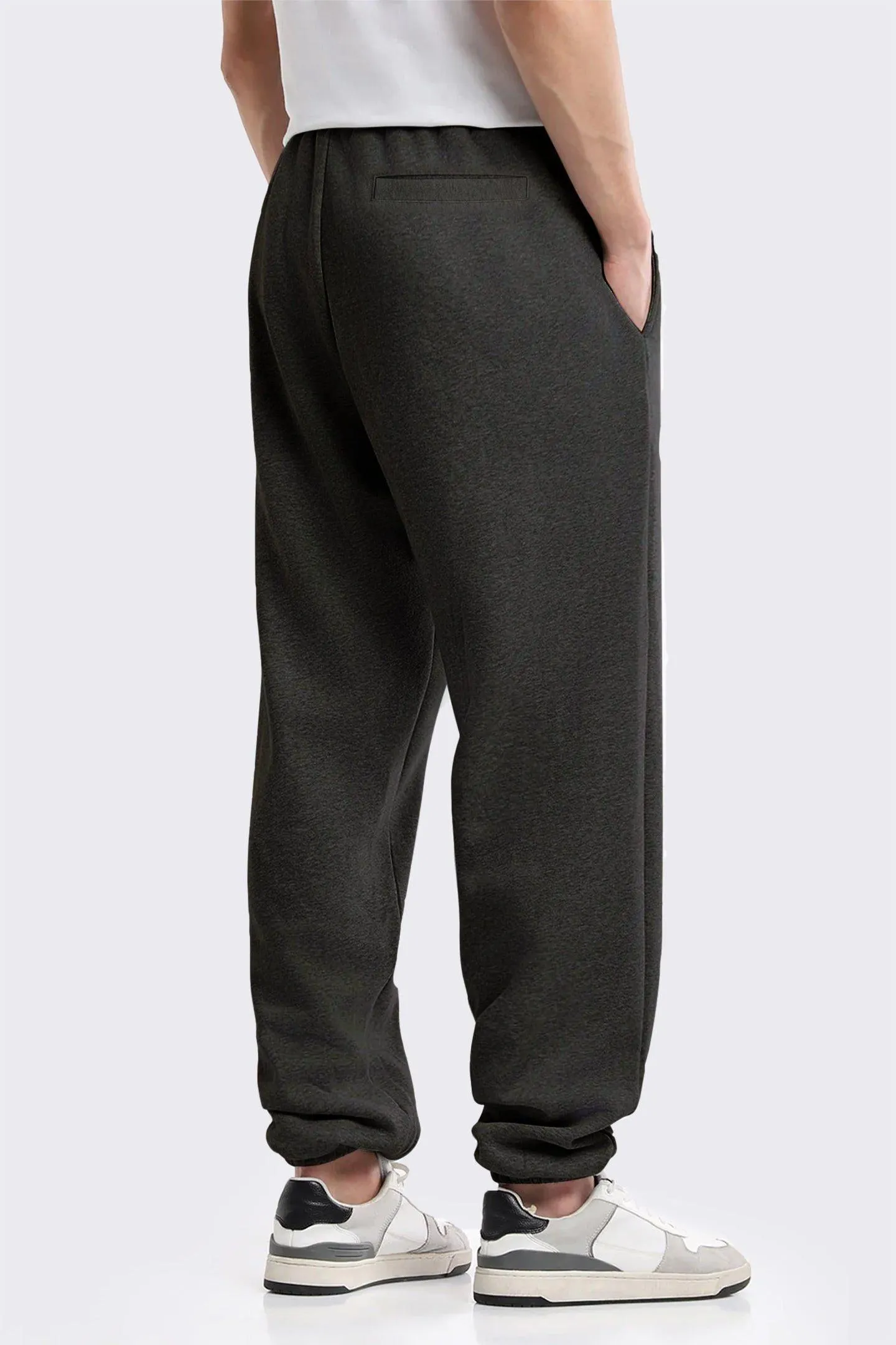 Men Dark Grey Trouser