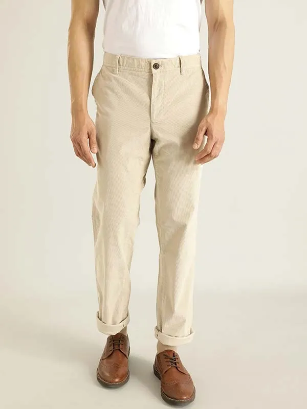 Men Kansas Fit Cotton Stretch Trouser