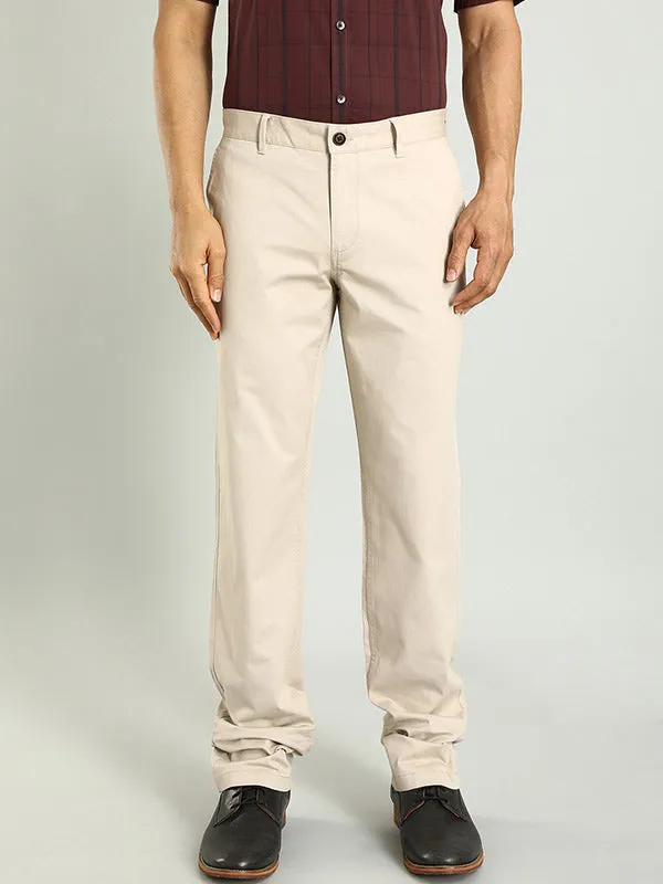 Men Kansas Fit Cotton Stretch Trouser