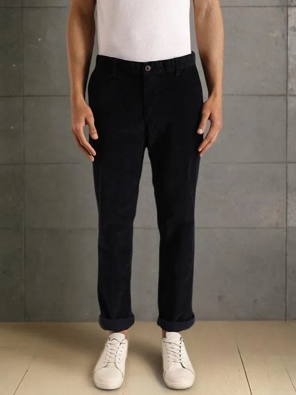 Men Kansas Fit Cotton Stretch Trouser