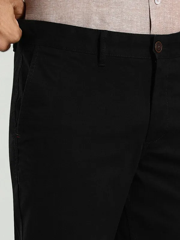 Men Kansas Fit Cotton Stretch Trouser