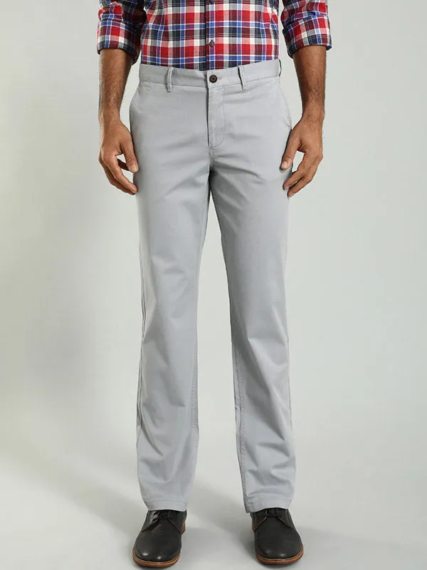 Men Kansas Fit Cotton Stretch Trouser