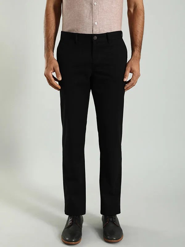 Men Kansas Fit Cotton Stretch Trouser