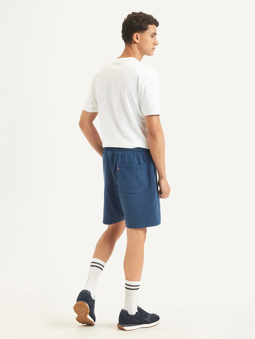 Men's Blue Regular Fit Shorts