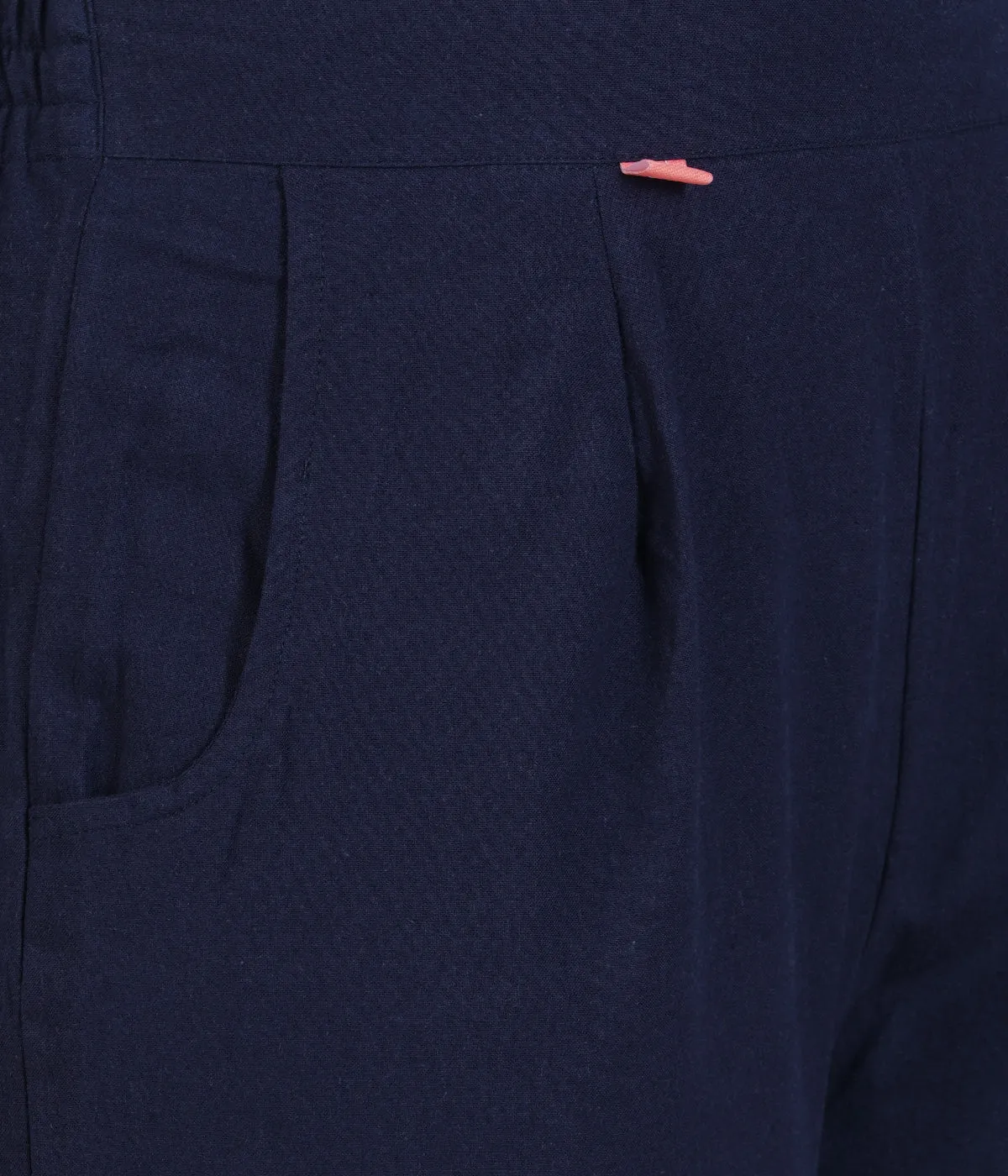 NAVY BLUE COTTON PANTS