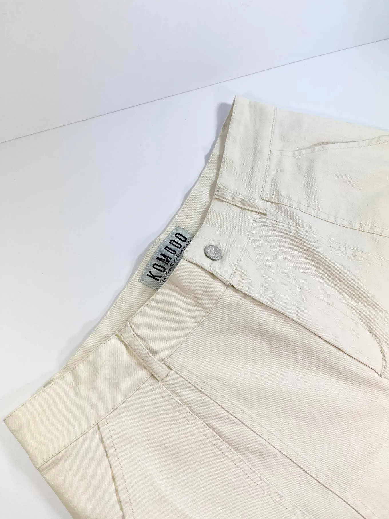 NIZANA Organic Cotton Men's Trouser - Off White