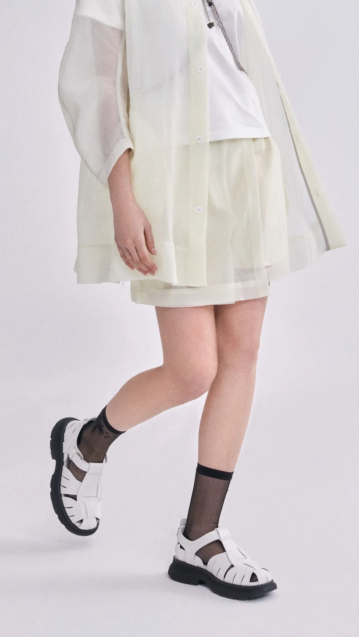 Organza Layered Shorts