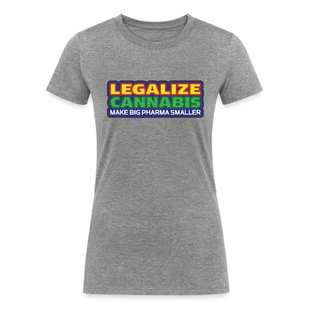 Pharma Shrinker: Legalize Cannabis Tee by iZoot.com (Women's Fit)