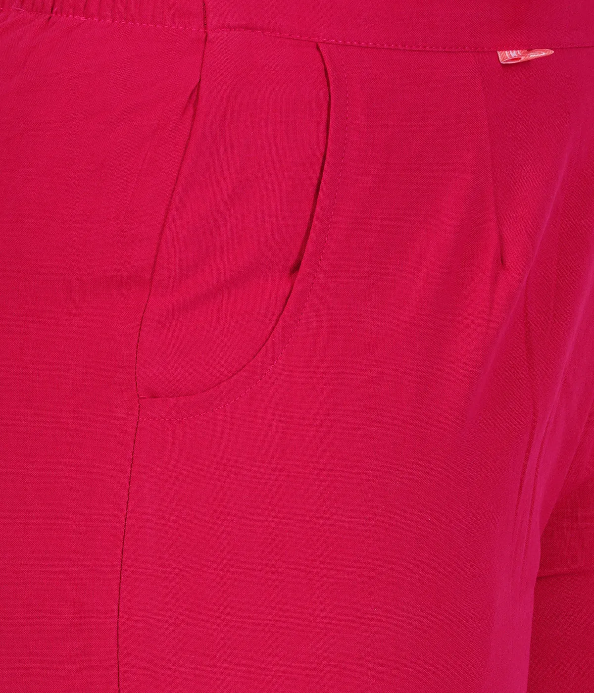 RANI PINK COTTON PANTS