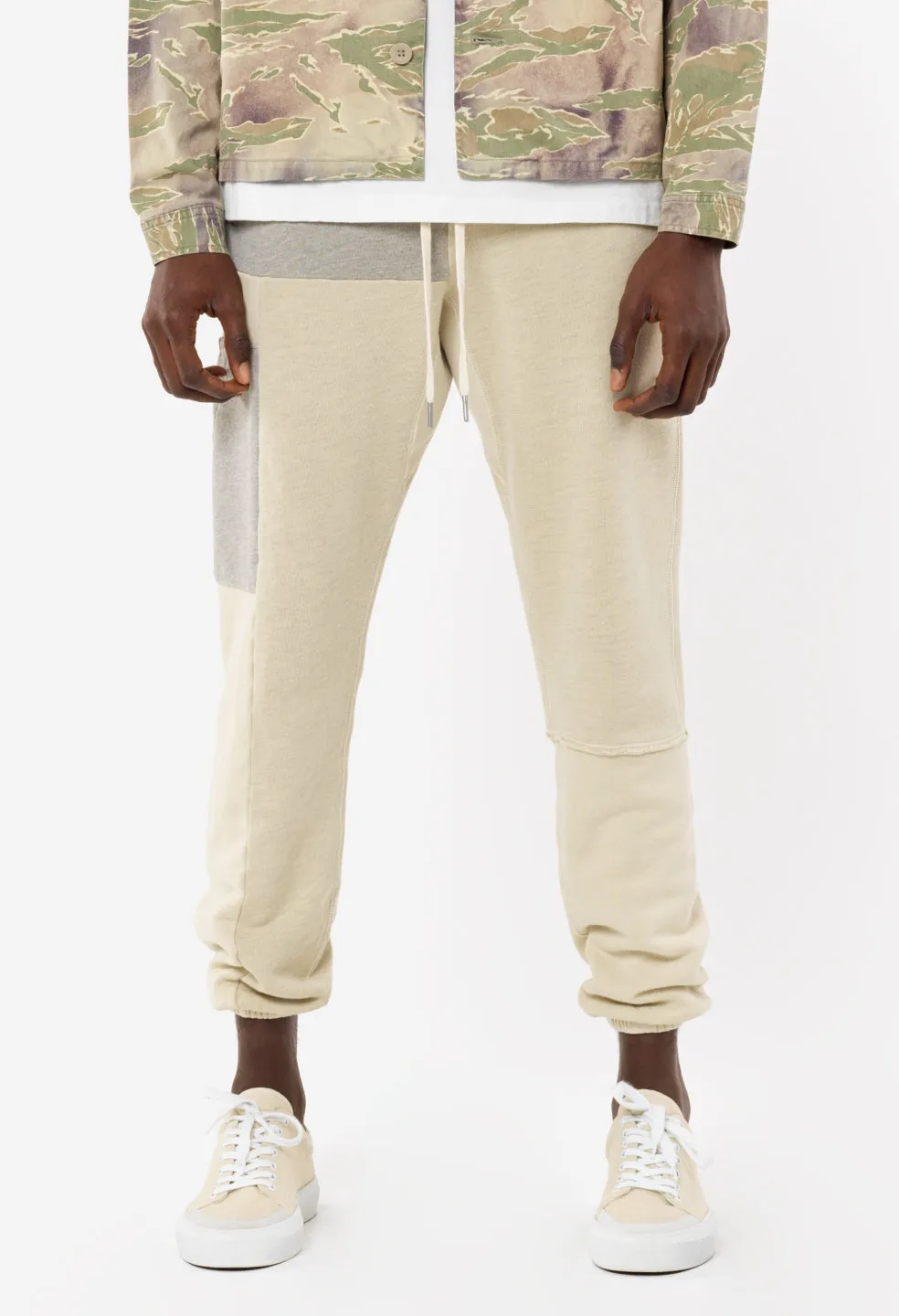 Reconstructed LA Sweatpants / Washed Clay