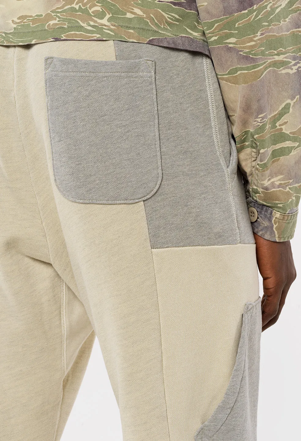 Reconstructed LA Sweatpants / Washed Clay