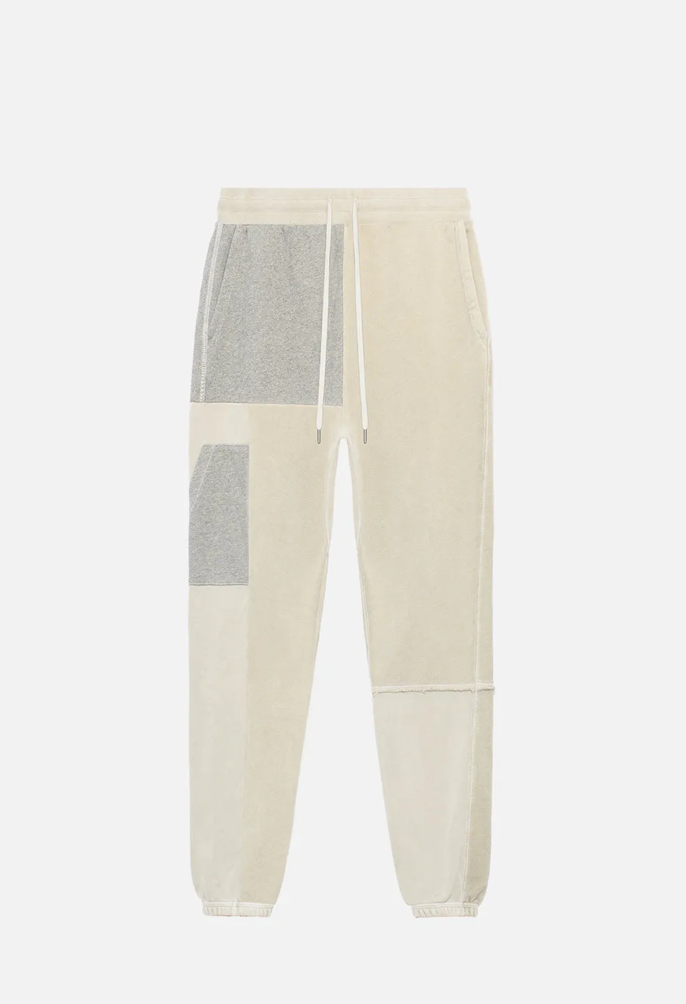 Reconstructed LA Sweatpants / Washed Clay