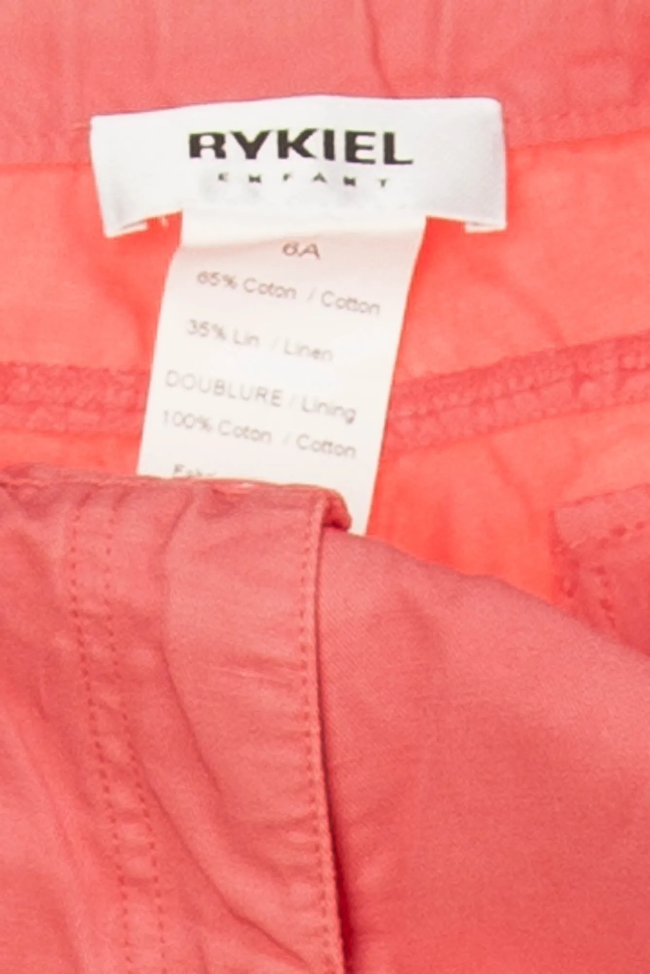 Rykiel Enfant - Coral Jeans - 6A