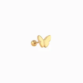 Simple Thick Butterfly Stud