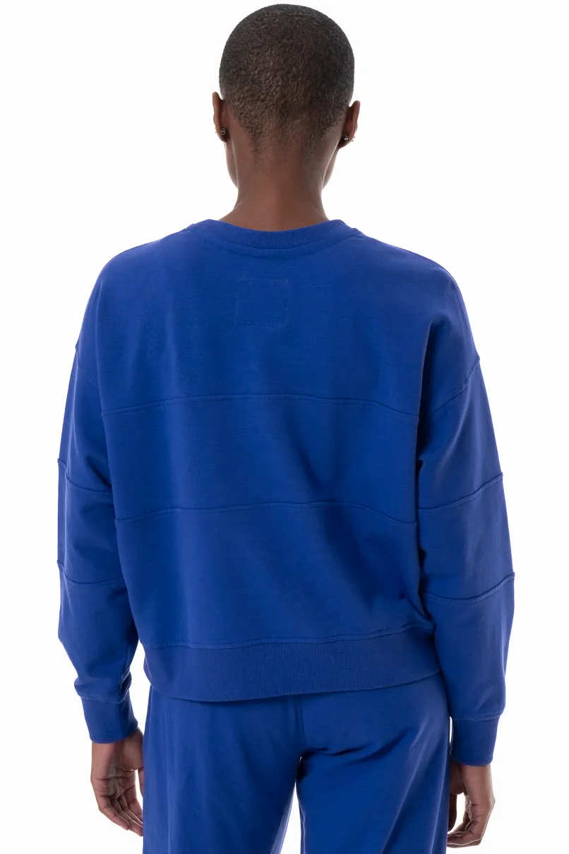 Sweat Top _ 145628 _ Blue