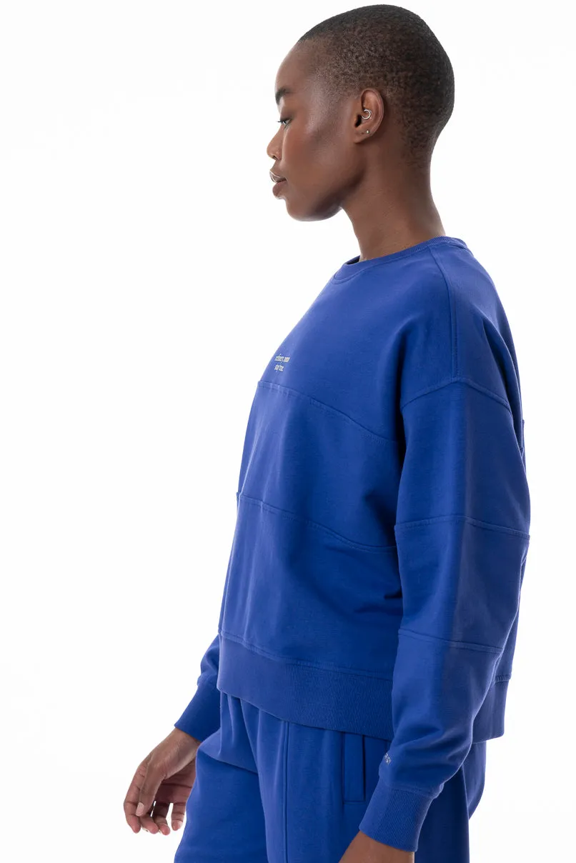 Sweat Top _ 145628 _ Blue