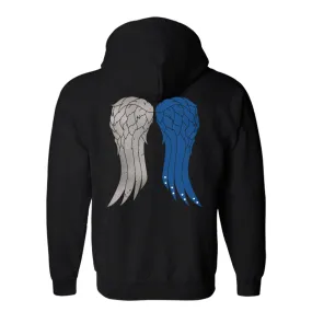 The Walking Dead Daryl's Wings Zip Up Hooded Sweatshirt