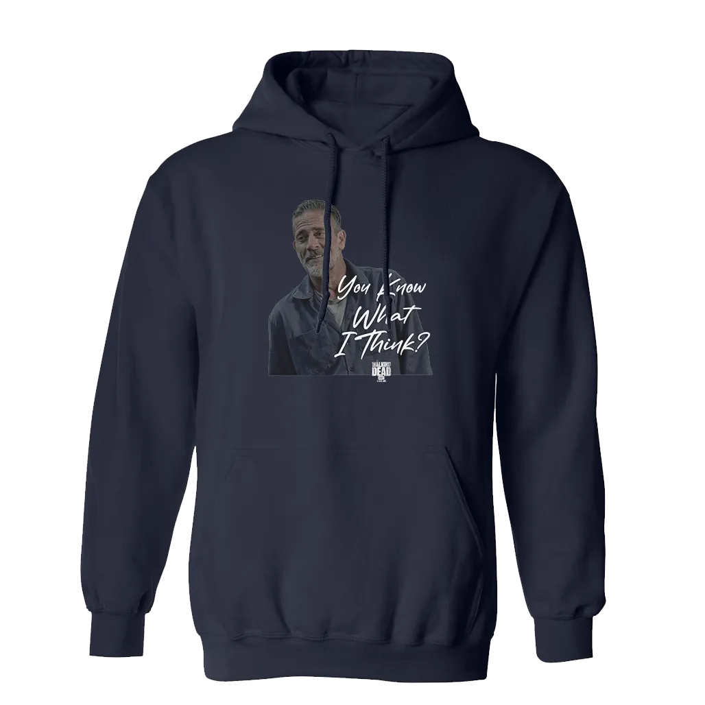 The Walking Dead You Know What I Think Fleece Hooded Sweatshirt