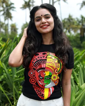 Theyyam Tshirt - Kathakali Theyyam Fusion