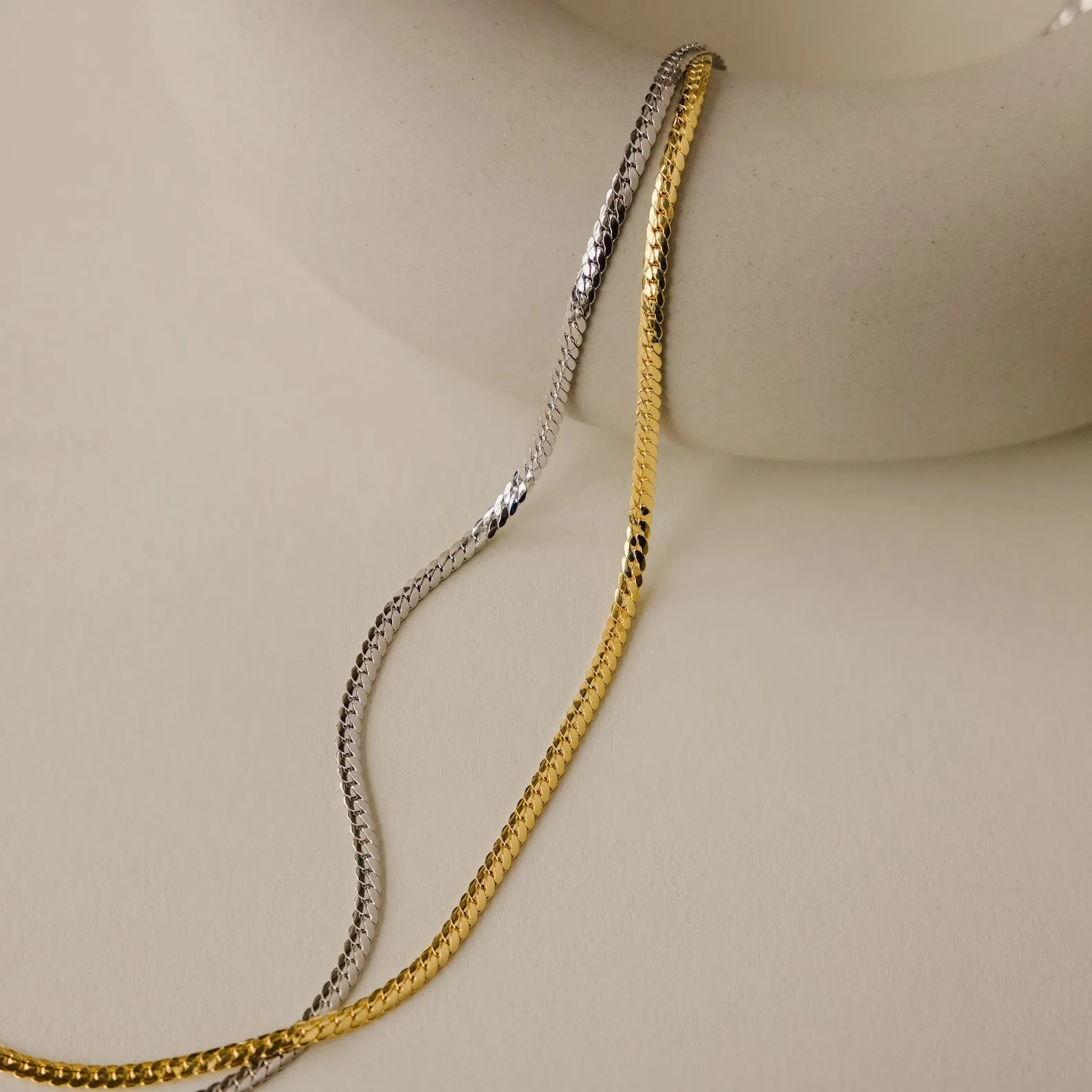 Thick Snake Chain Necklace