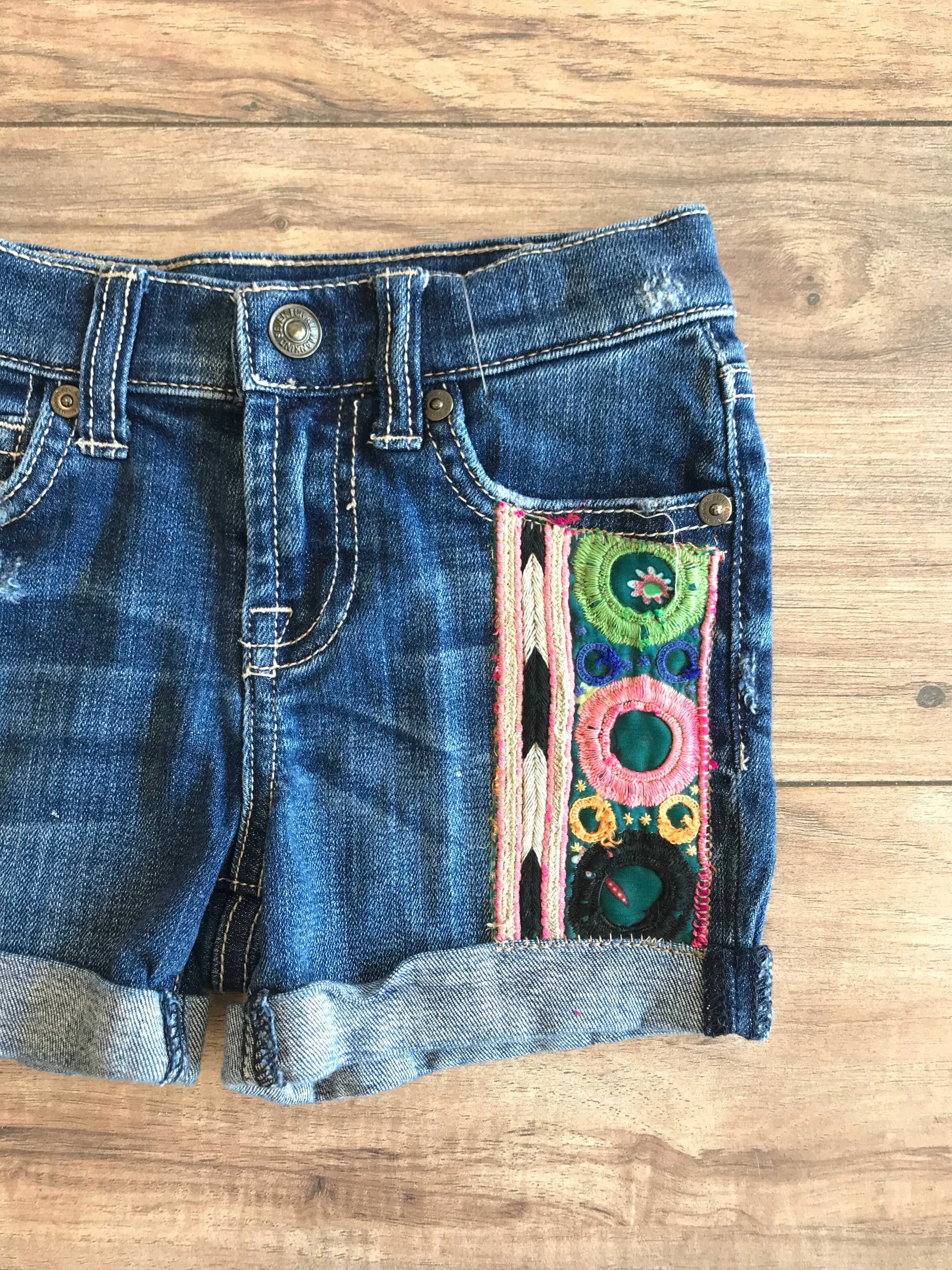 Upcycled Kids Shorts