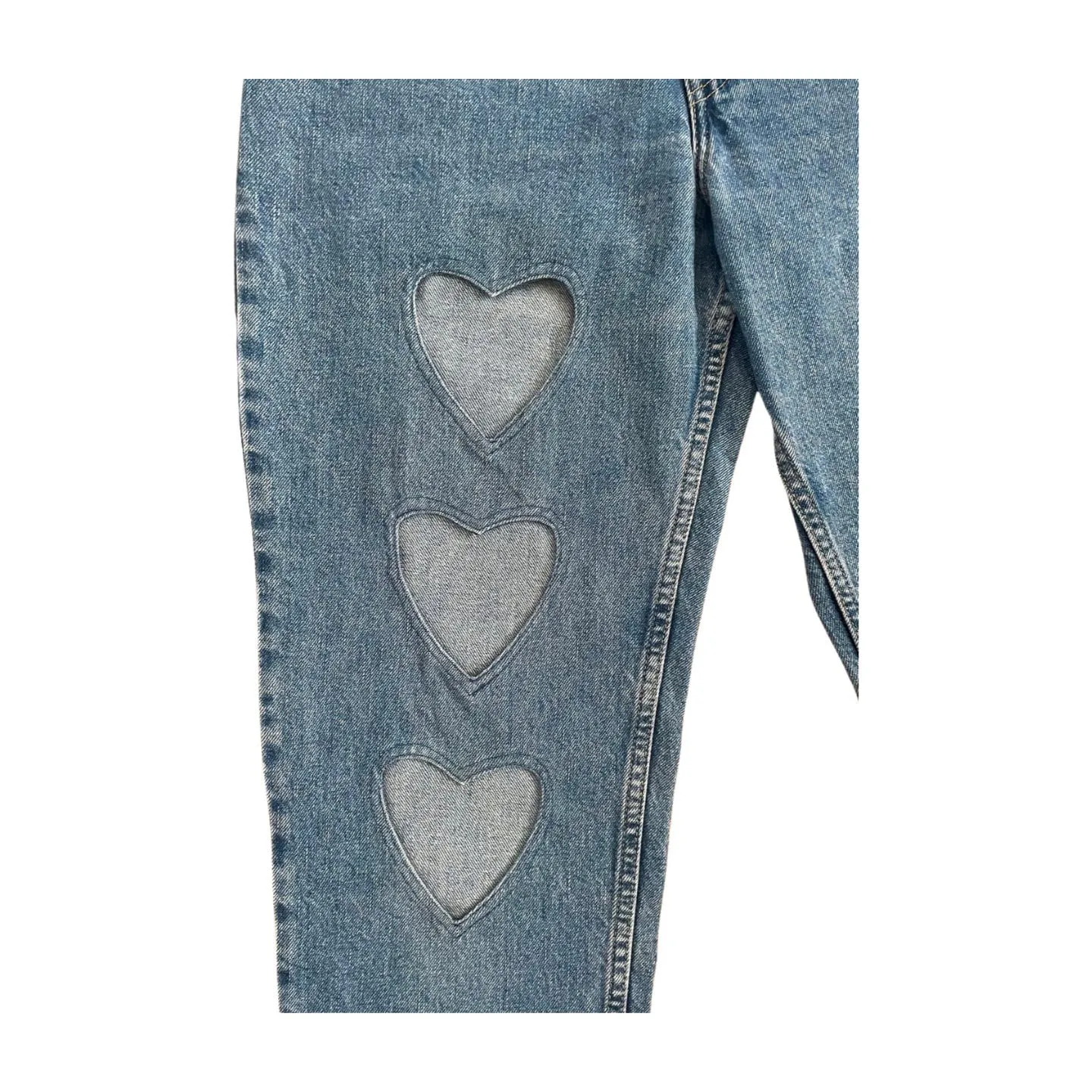 Vintage Levi’s Heart Cut Out Jeans