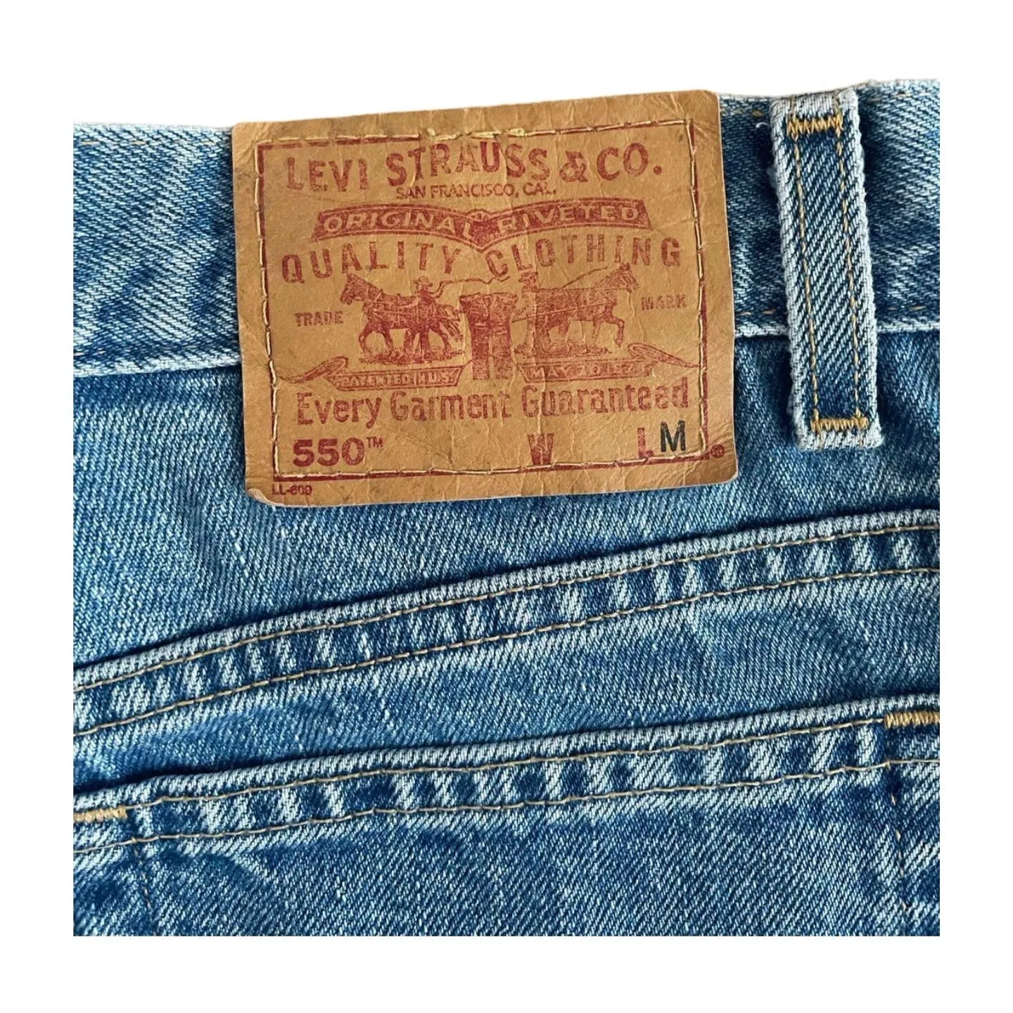 Vintage Levi’s Heart Cut Out Jeans