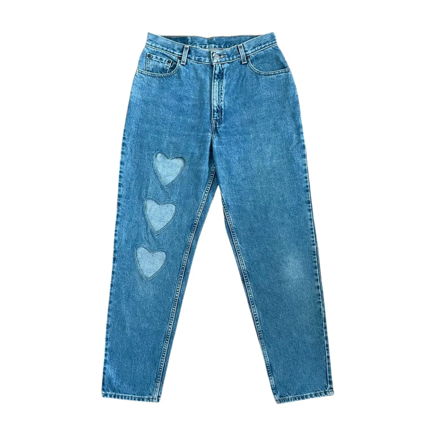 Vintage Levi’s Heart Cut Out Jeans