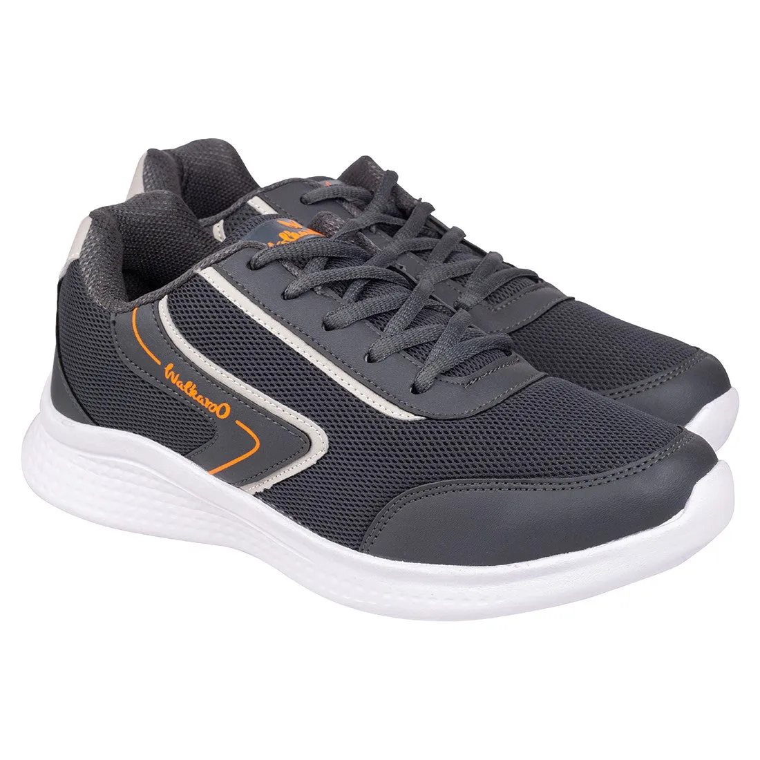 Walkaroo Men Lace-up Training Shoes - WS3040 Grey