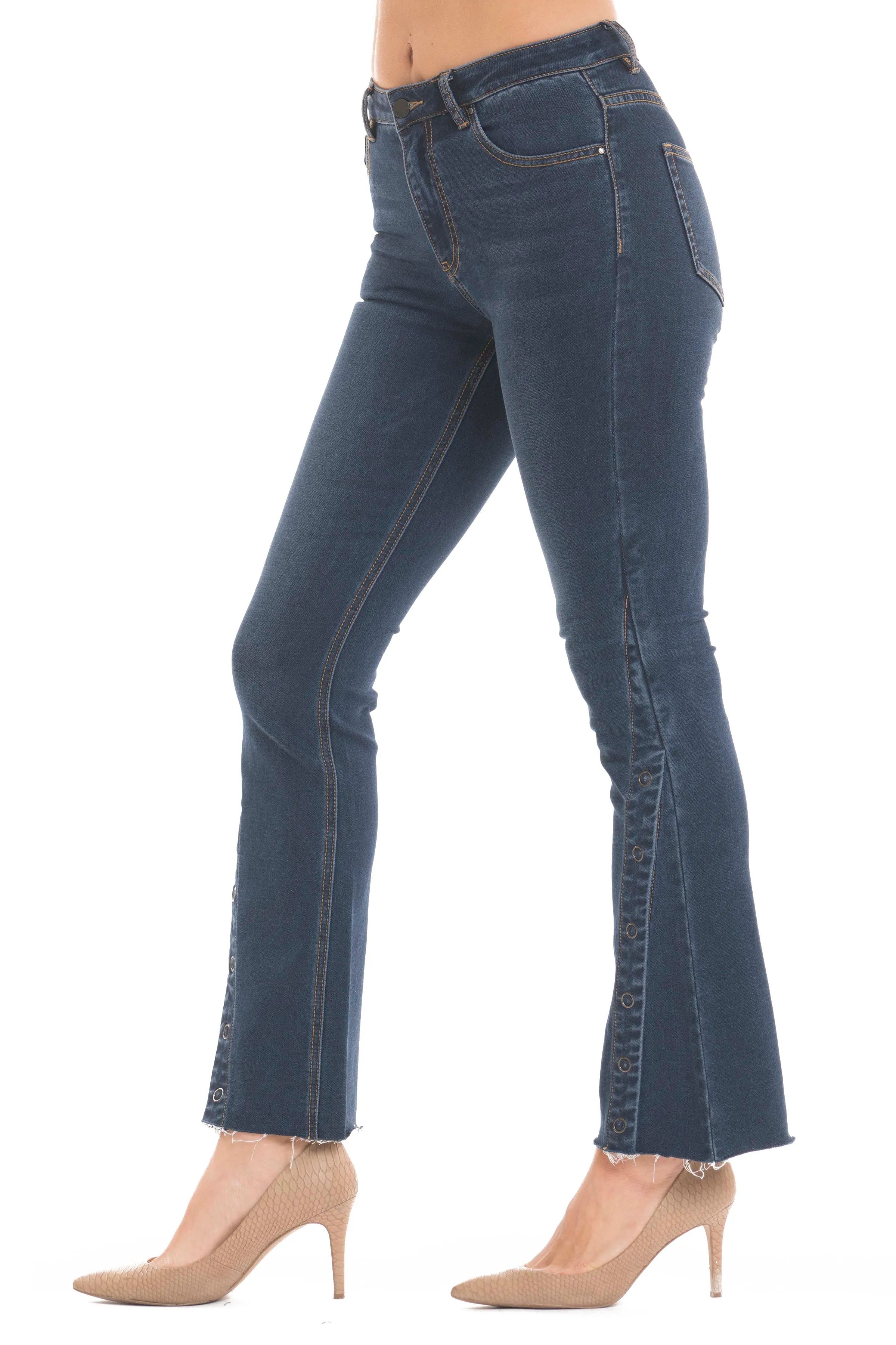 Women's Flare Leg Jeans Distressed LIOR | Jasmine