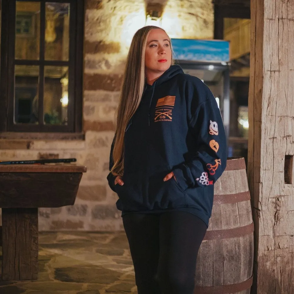 Women's Free & Easy Hoodie - Navy